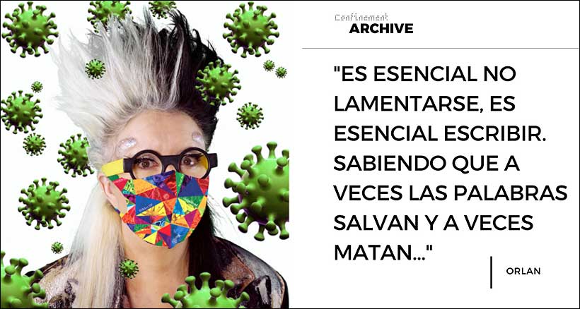 Proyecto web 'Confinement Archive'