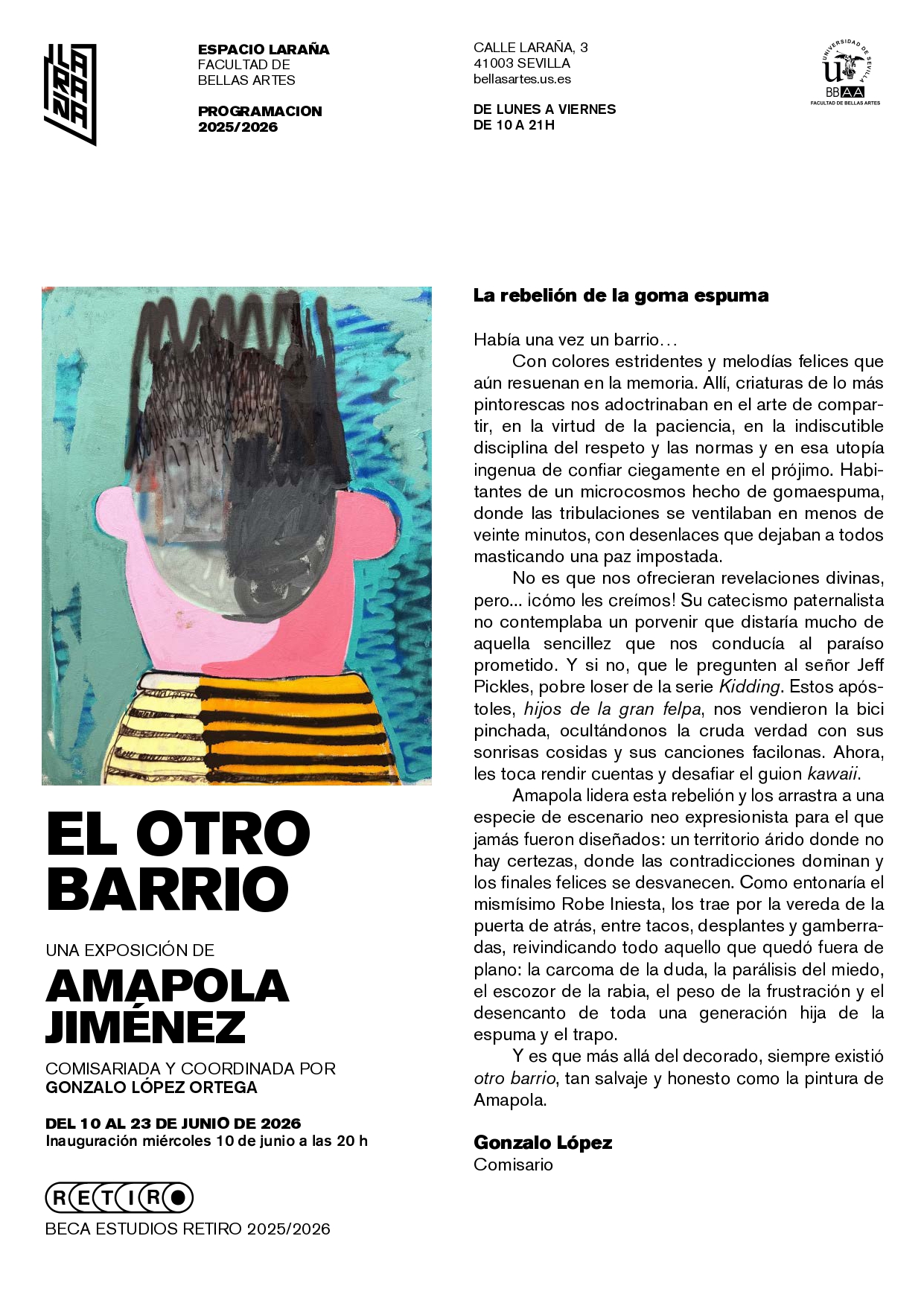 Espacio Laraña inaugura la exposición “El otro barrio”, de Amapola Jiménez - Imagen de la noticia 1