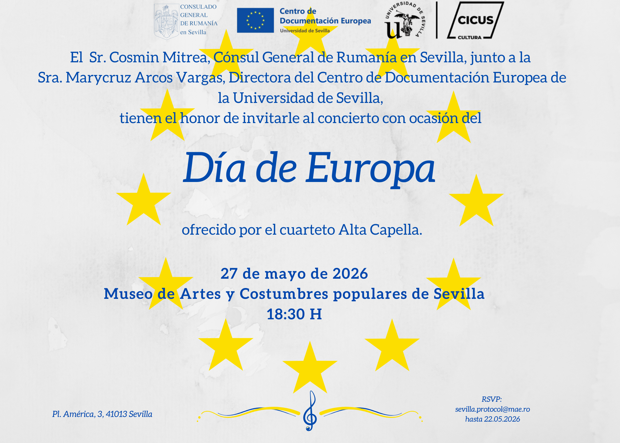 Concierto por el Día de Europa en Sevilla - Imagen de la noticia 1