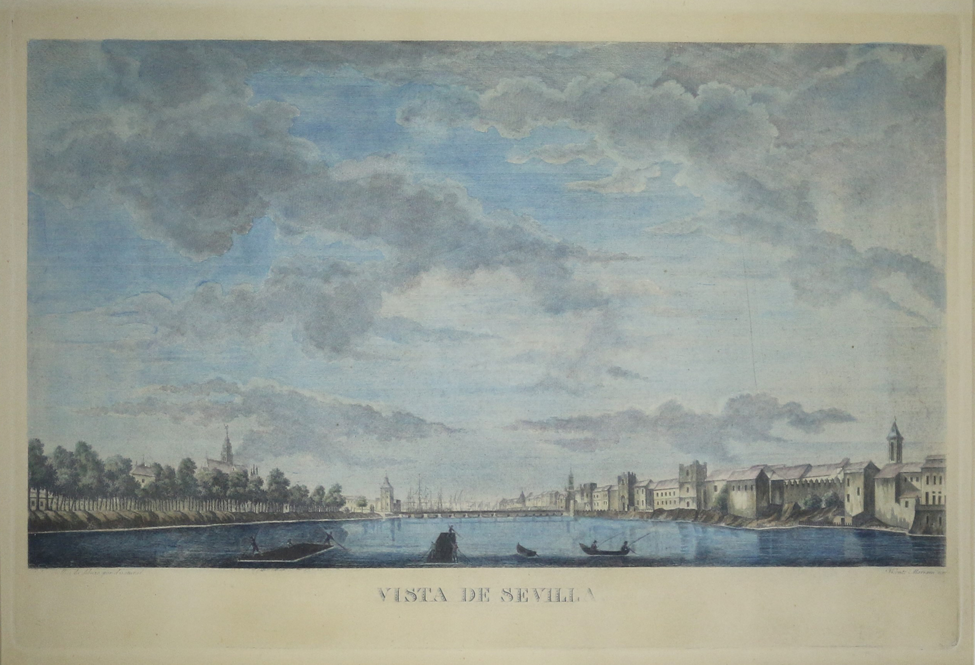 Pieza del mes: Vistas de Sevilla - Imagen de la noticia 1