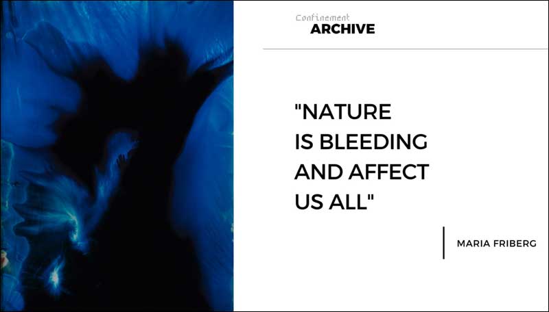 Proyecto web 'Confinement Archive'
