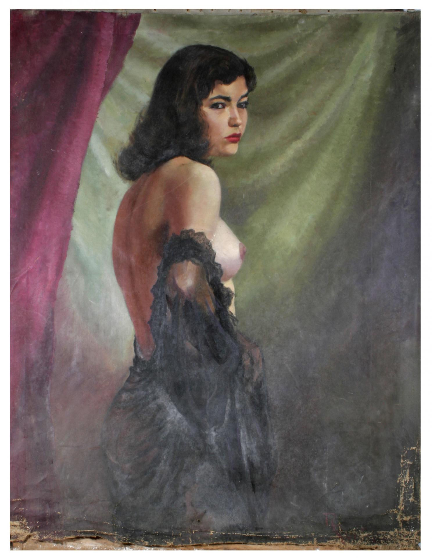 Mujer desvestida