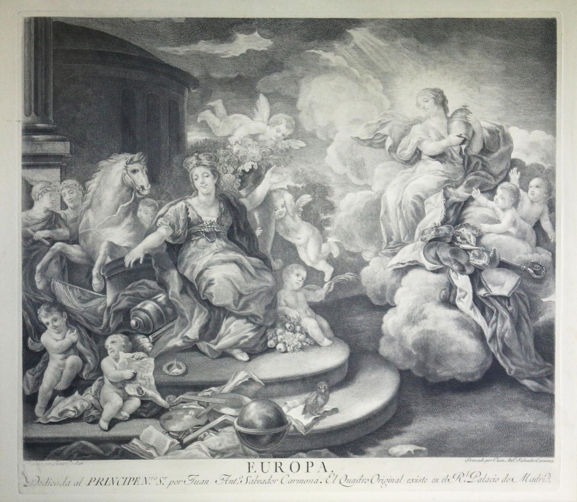 Europa, Serie Las Cuatro Partes del Mundo.