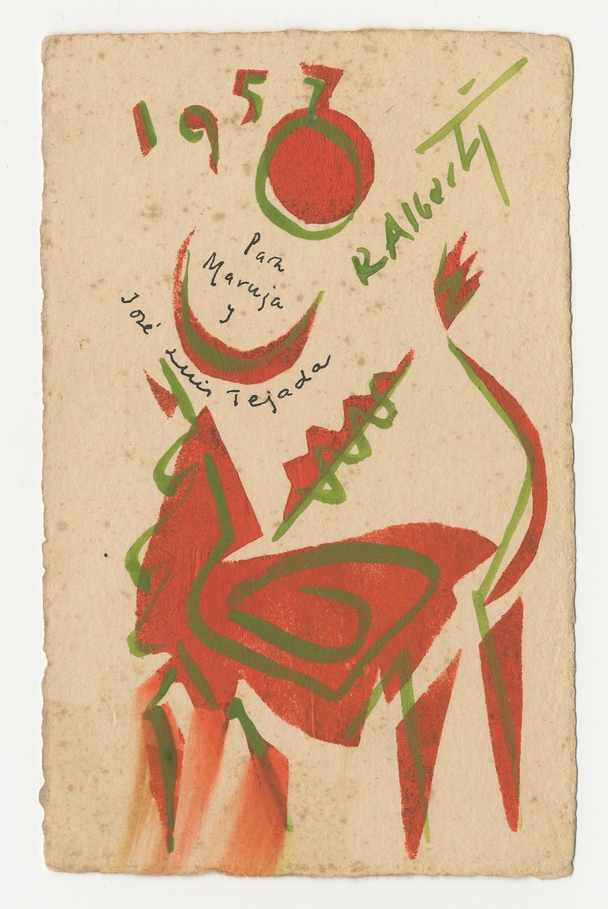 Tarjeta postal Alberti
