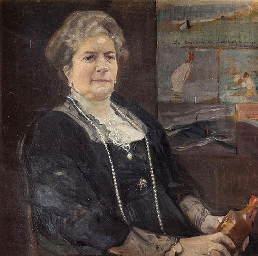 HOMENAJE A LA CONDENSA DE LEBRIJA (1851-1938) Poeta, pintora, coleccionista y mecenas